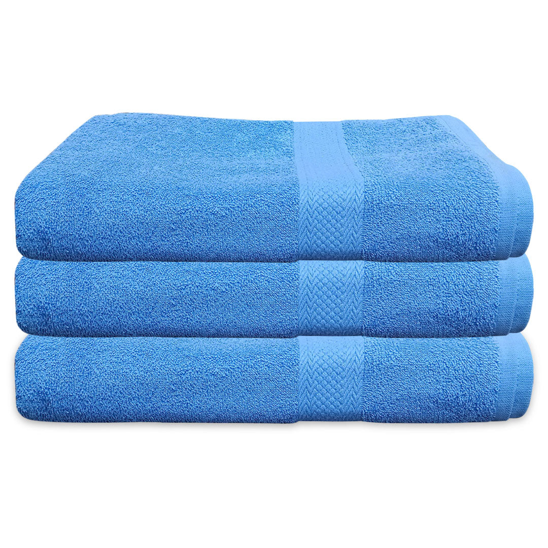 Quattro Export Quality 100% Cotton Turkish Hand Towels (Pack of 3) - Regency India