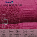 Twistx Hand Towel. 100% Cotton Towel.