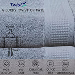 Twistx Bath Towel. 100% Cotton Towel.