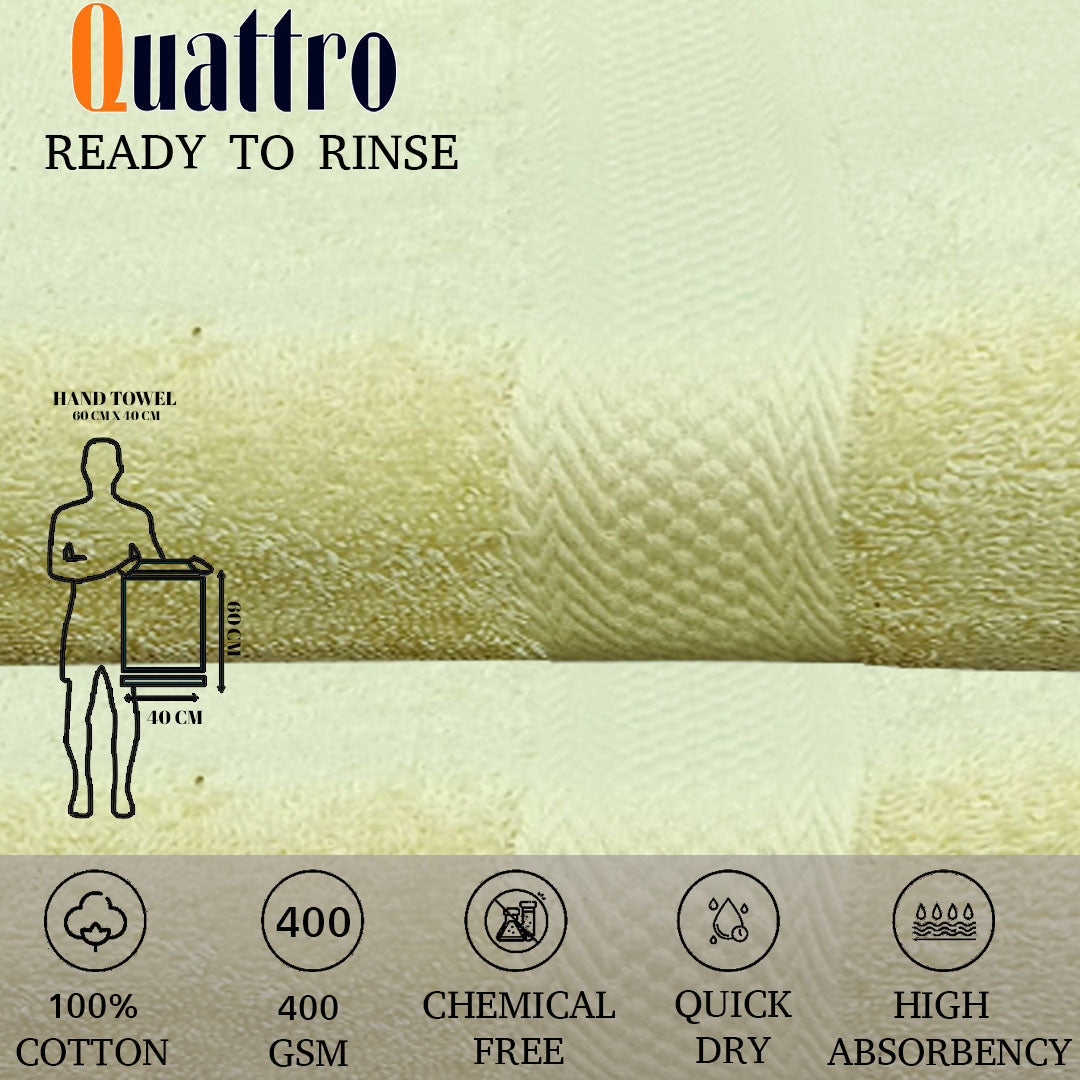 Quattro Hand Towel.Hand Towel. Cotton Towel.