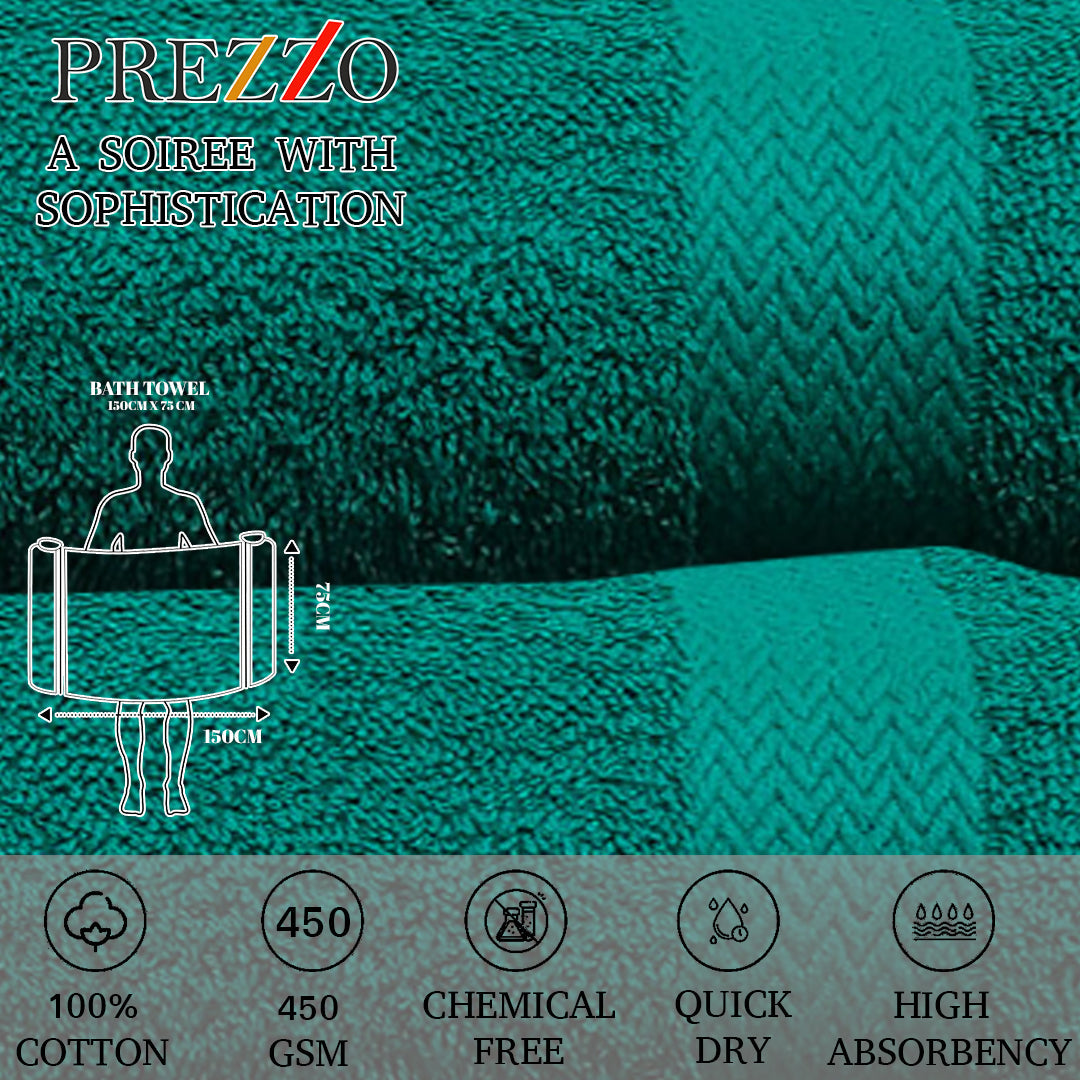 Prezzo Bath Towel. 100% Cotton Towel.