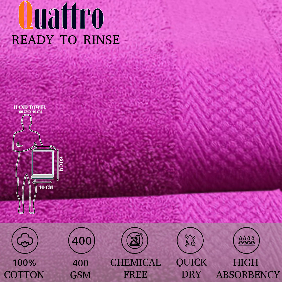 Quattro Hand Towel.Hand Towel. Cotton Towel.