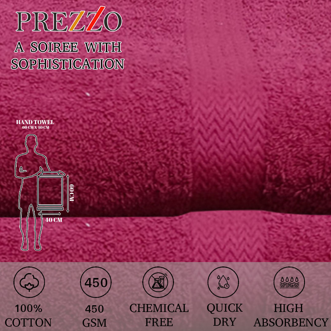 Prezzo Hand Towel. 100% Cotton Towel.