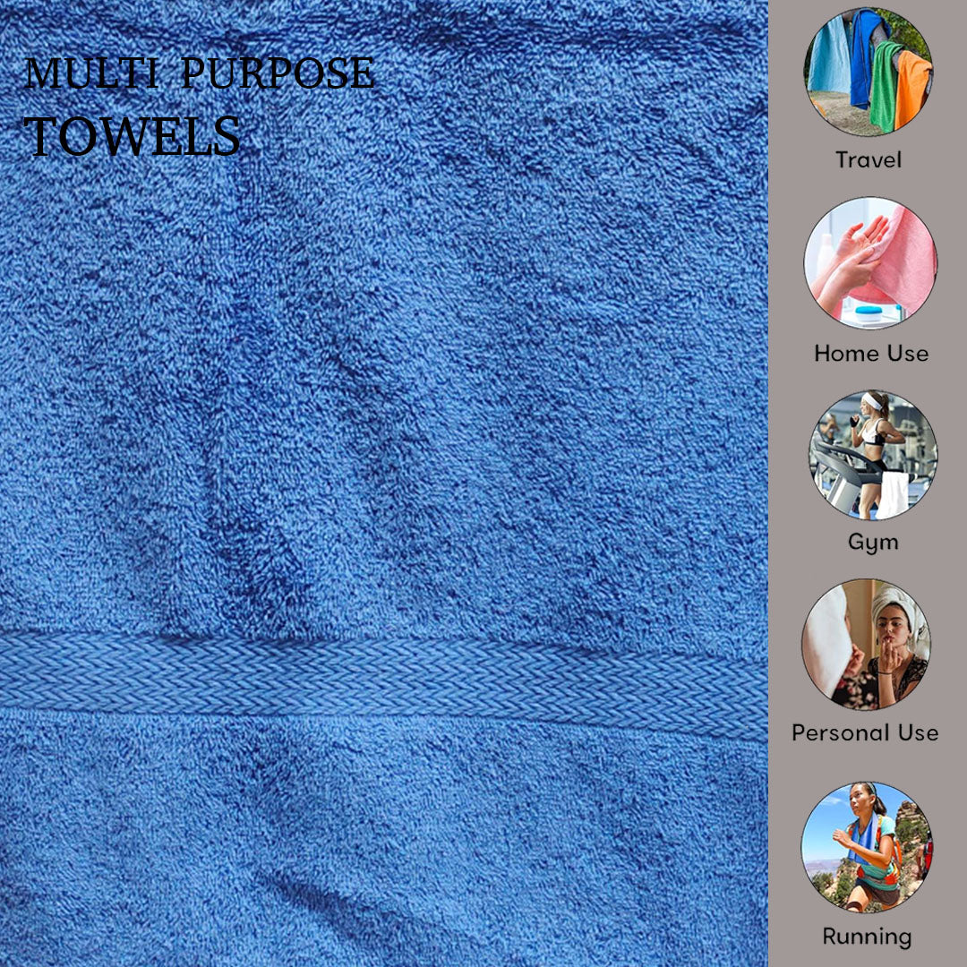 Prezzo Export Quality 100% Cotton Turkish Hand Towels (Pack of 3) - Regency India