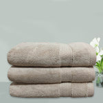 Avante Bath Towel Set-Wheat Brown