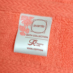 Avante Bath Towel Set-Coral