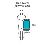 Avante Bath Towel Set-Aqua Blue