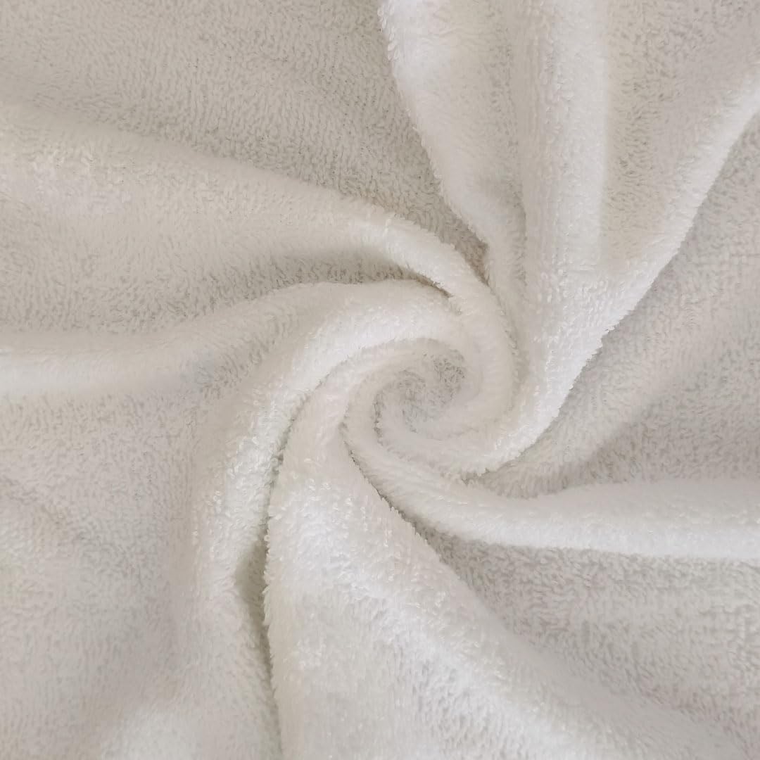 Regency India Quattro 100% Cotton Towels for Bath | Turkish Bath Towel - Ultra Soft & Absorbent | 400 GSM | 1 Piece Bath & 2 Hand Towels Towel for Men/Women | 75 x 150 cm (White) Brand: Generic