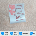 Avante Bath Towel Set-Soft Pink