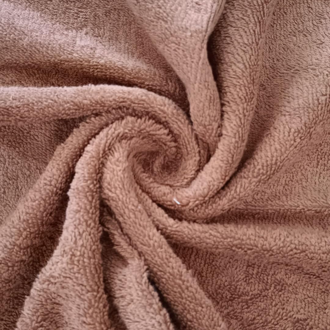 Regency India Quattro 100% Cotton Towels for Bath | Turkish Bath Towel - Ultra Soft & Absorbent | 400 GSM | 1 Piece Bath & 2 Hand Towels Towel for Men/Women | 75 x 150 cm (Brown) Brand: Generic
