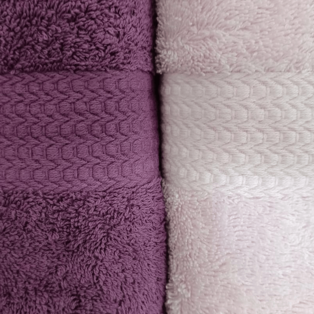 His & Her Bath Towel Pink Color Combo