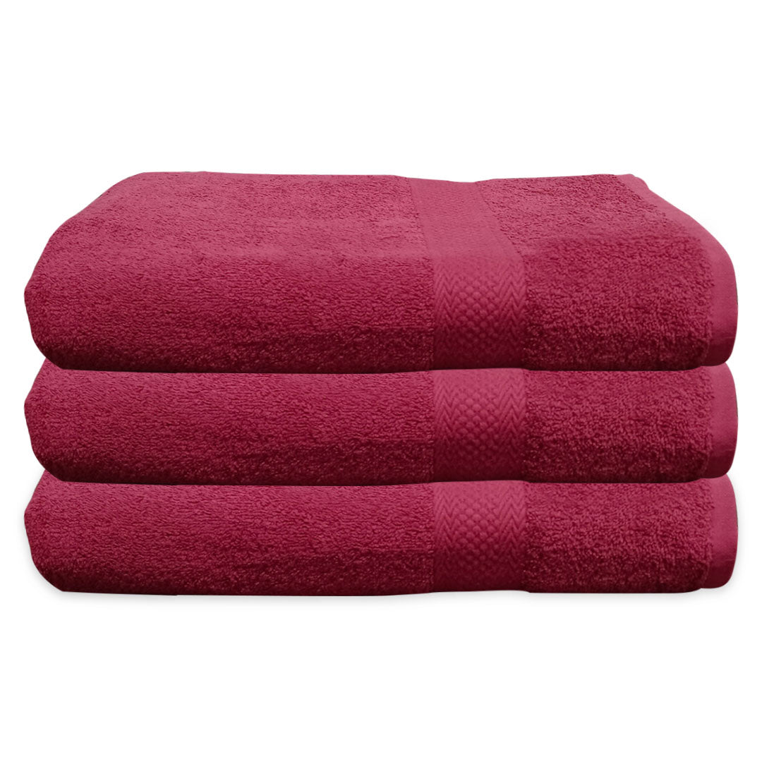 Quattro Export Quality 100% Cotton Turkish Hand Towels (Pack of 3) - Regency India