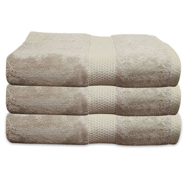 Shizen Export Quality 50:50 Bamboo Cotton Turkish Hand Towels (Pack of 3) - Regency India