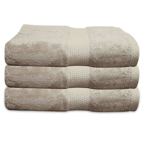 Shizen Export Quality 50:50 Bamboo Cotton Turkish Hand Towels (Pack of 3) - Regency India