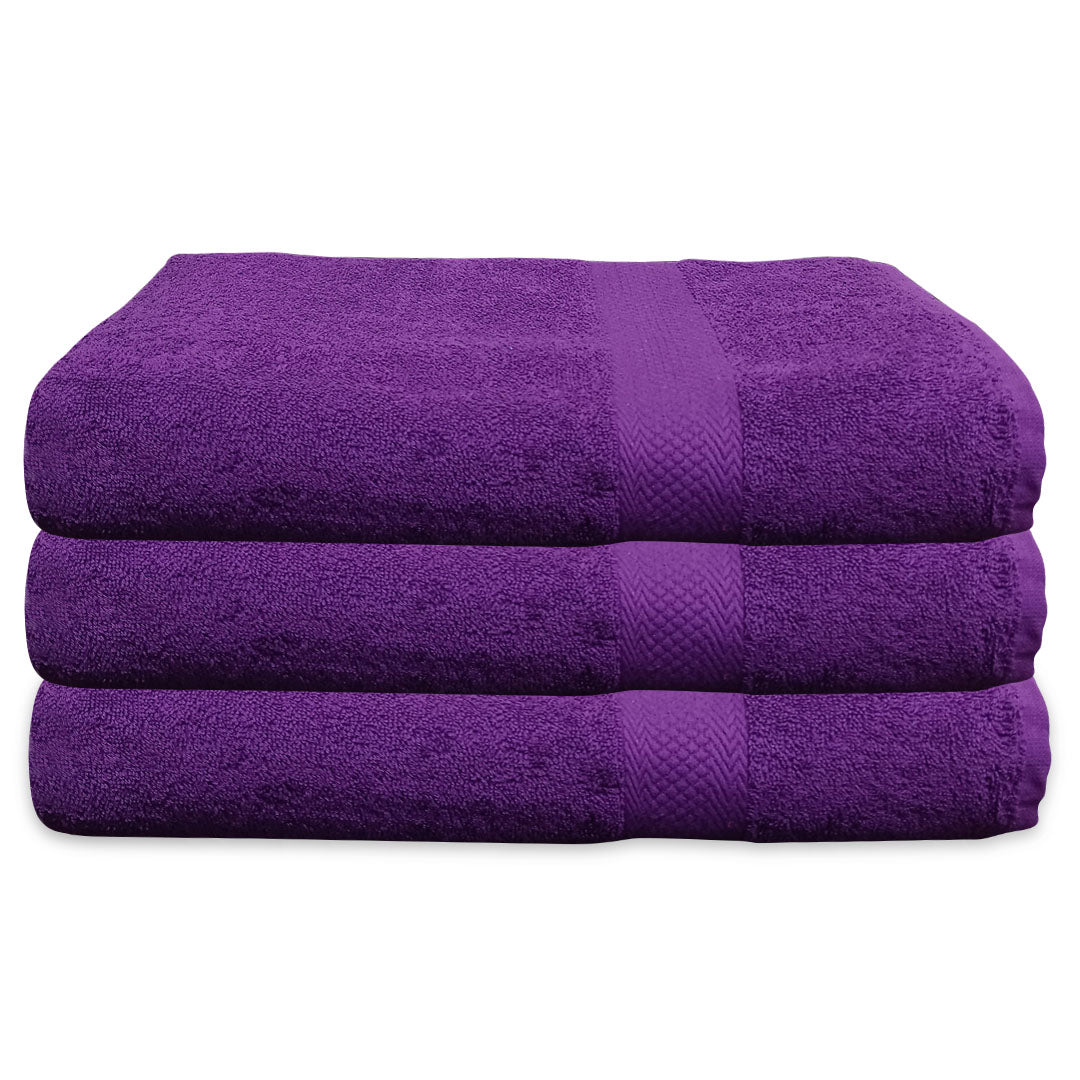 Quattro Export Quality 100% Cotton Turkish Hand Towels (Pack of 3) - Regency India