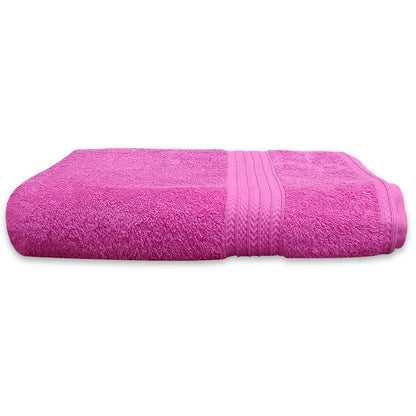 Prezzo Bath Towel. 100% Cotton Towel. Pink Bath Towel