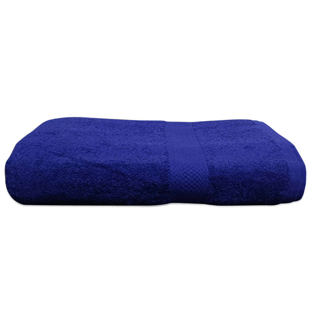 Quattro Bath Towel.Midnight Blue Color Bath Towel. Cotton Towel. 