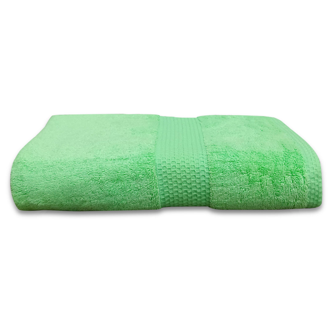 Shizen Export Quality 50:50 Bamboo Cotton Bath Towel 600 GSM, (Soft & Absorbent) - Regency India