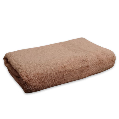 Quattro Bath Towel.Brown Color Bath Towel. Cotton Towel. 