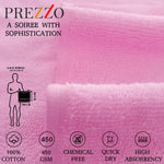 Prezzo Face Towel 450 GSM, Size 30 * 30 cm, Soft & Fluffy towel, (Pack of 6) | Color Combo - Regency India