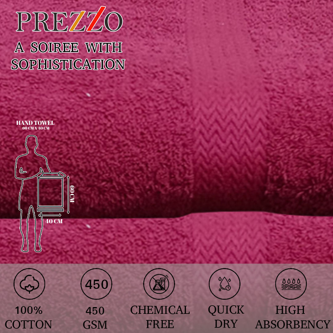 Prezzo Hand Towel. 100% Cotton Towel. 