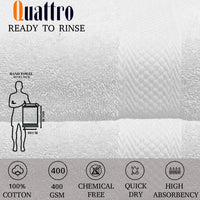 Quattro Hand Towel.Hand Towel. Cotton Towel. 