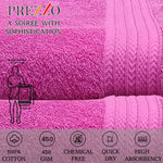 Prezzo Export Quality 100% Cotton Turkish Hand Towels (Pack of 3) - Regency India