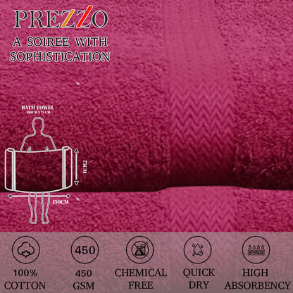 Prezzo Bath Towel. 100% Cotton Towel. 