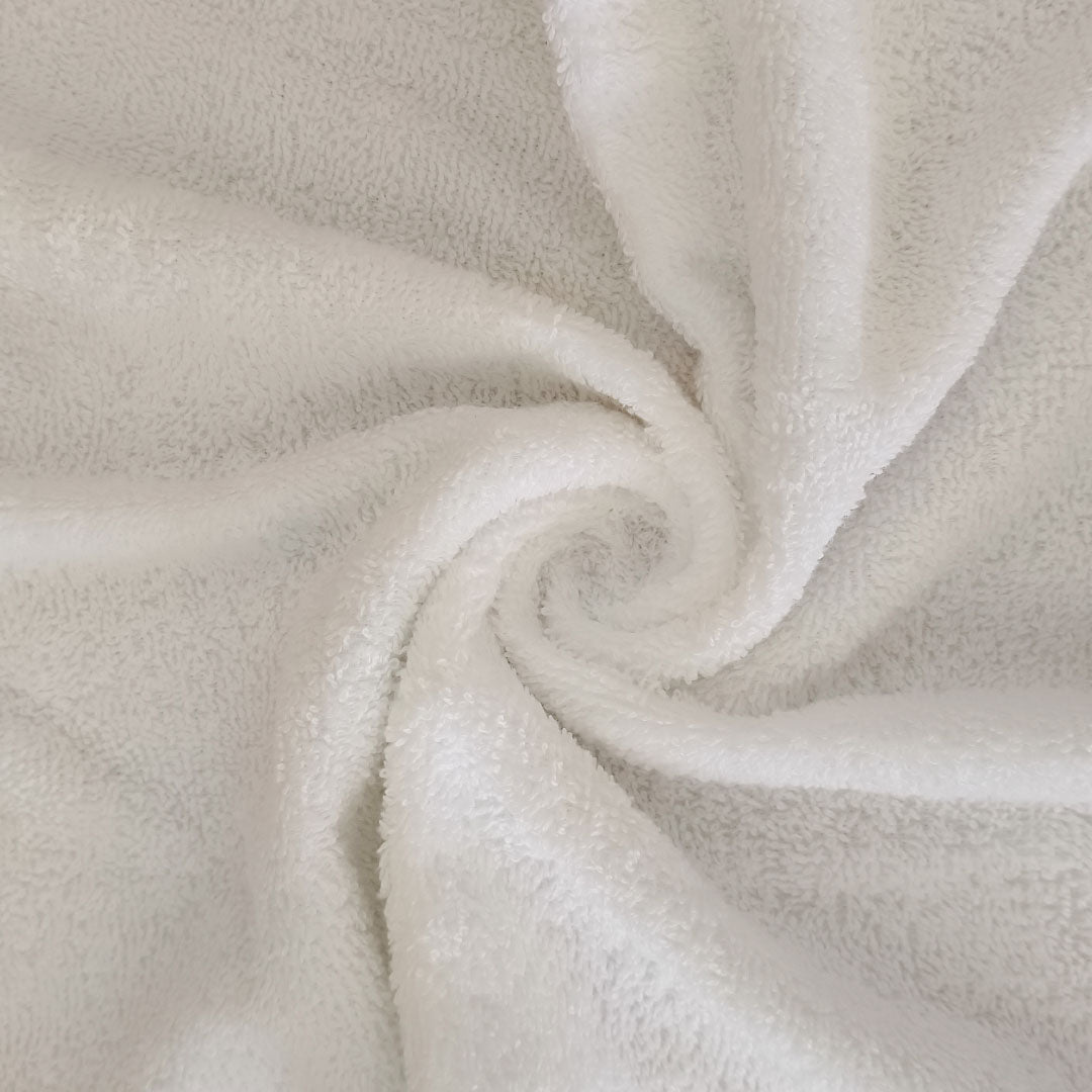 Quattro Bath Towel.White Color Bath Towel. Cotton Towel. 