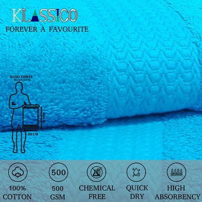 Klassico Hand Towel. 100% Cotton Towel. 