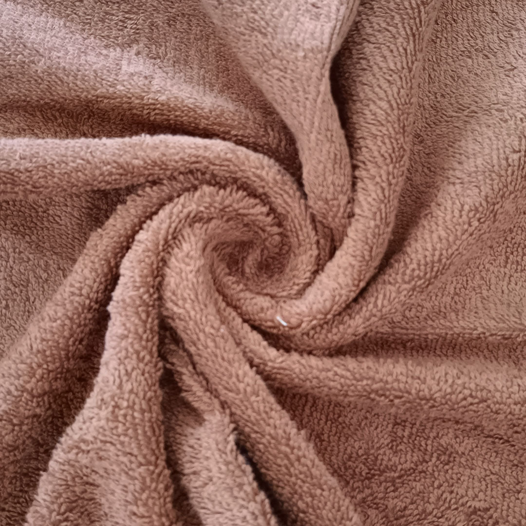 Quattro Bath Towel.Brown Color Bath Towel. Cotton Towel. 