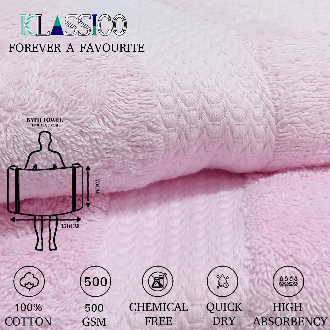 Klassico Bath Towel. 100% Cotton Towel. 