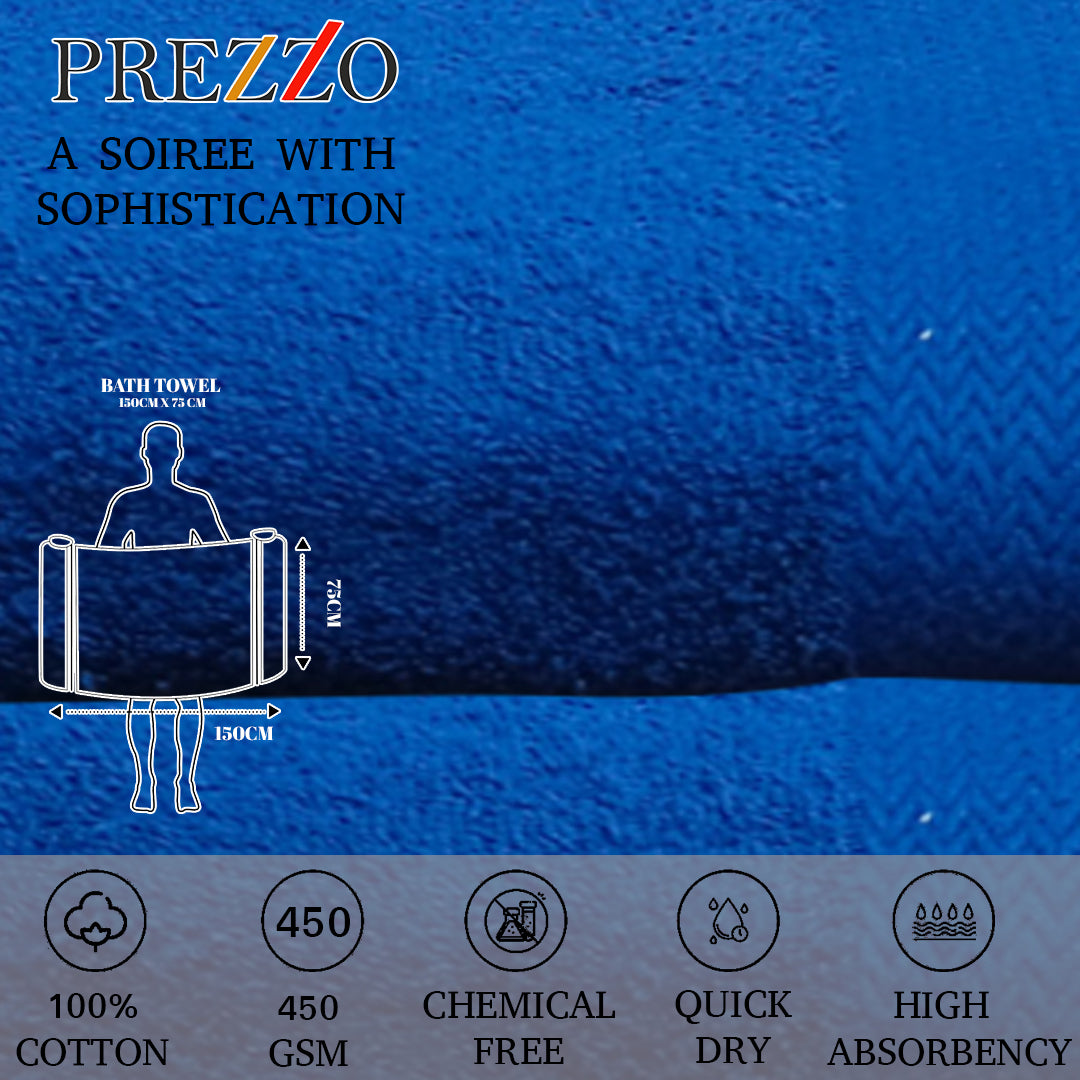 Prezzo Bath Towel. 100% Cotton Towel. 