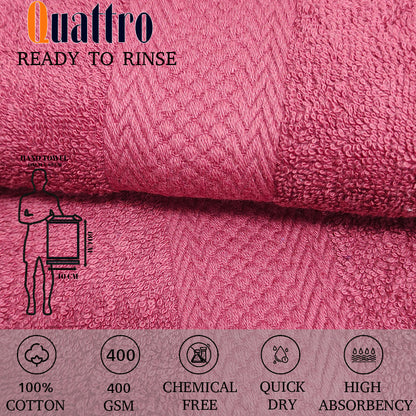 Quattro Hand Towel.Hand Towel. Cotton Towel. 