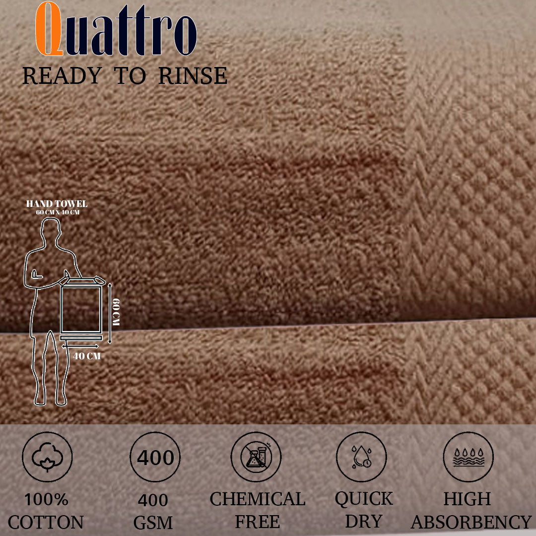 Quattro Hand Towel.Hand Towel. Cotton Towel. 