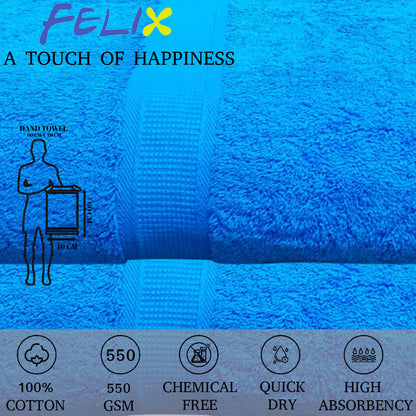 Felix Hand Towel. 100% Cotton Towel. 