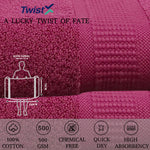 Twistx Export Quality 100% Cotton Bath Towel 525 GSM, (Soft & Absorbent) - Regency India