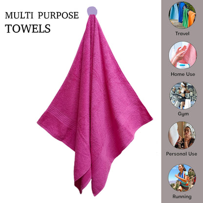 Prezzo Bath Towel. 100% Cotton Towel. Pink Bath Towel