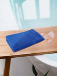 Bath towel set of 1 cobalt blue