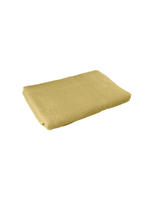 Bath towel set of 1 Yellow