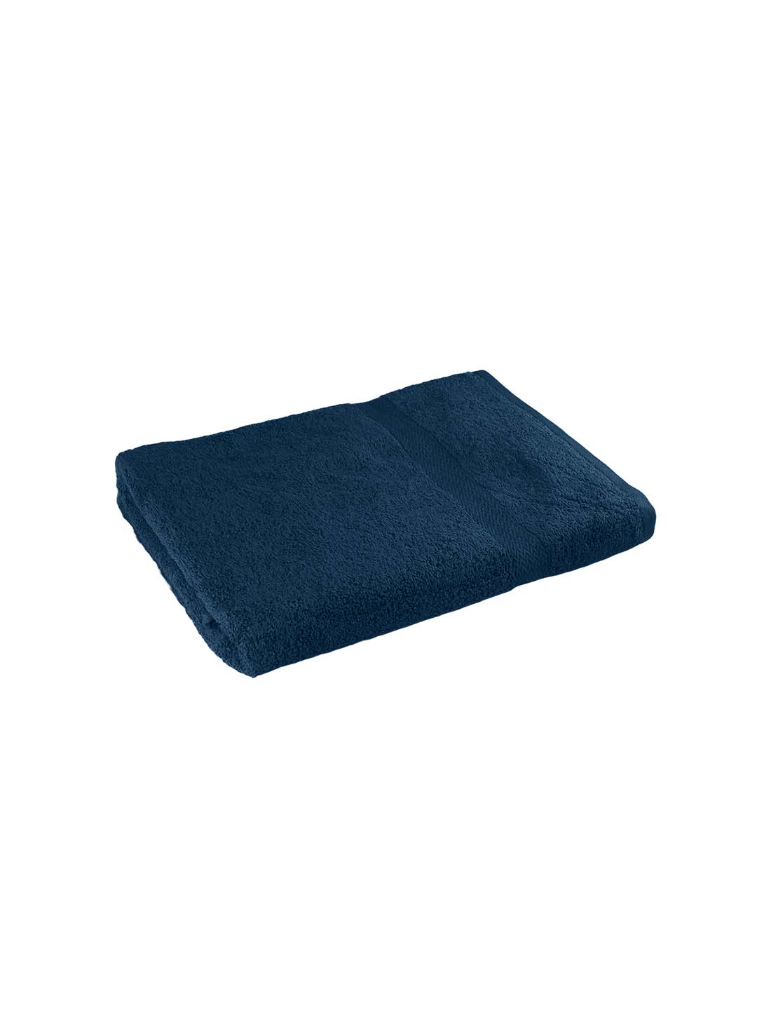 Bath Towel Set of 1 Navy Blue