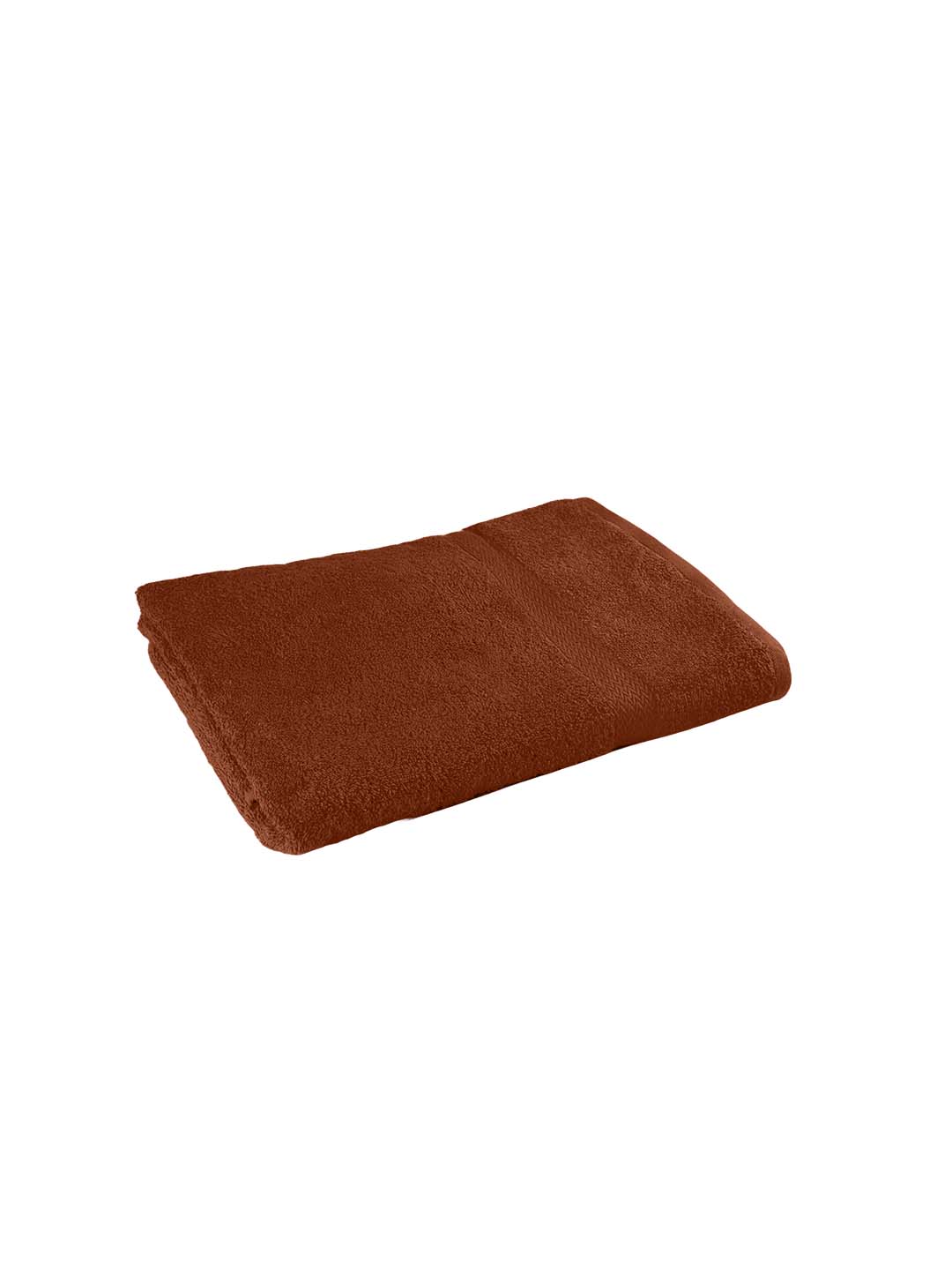 Bath Towel Set of 1 Brown