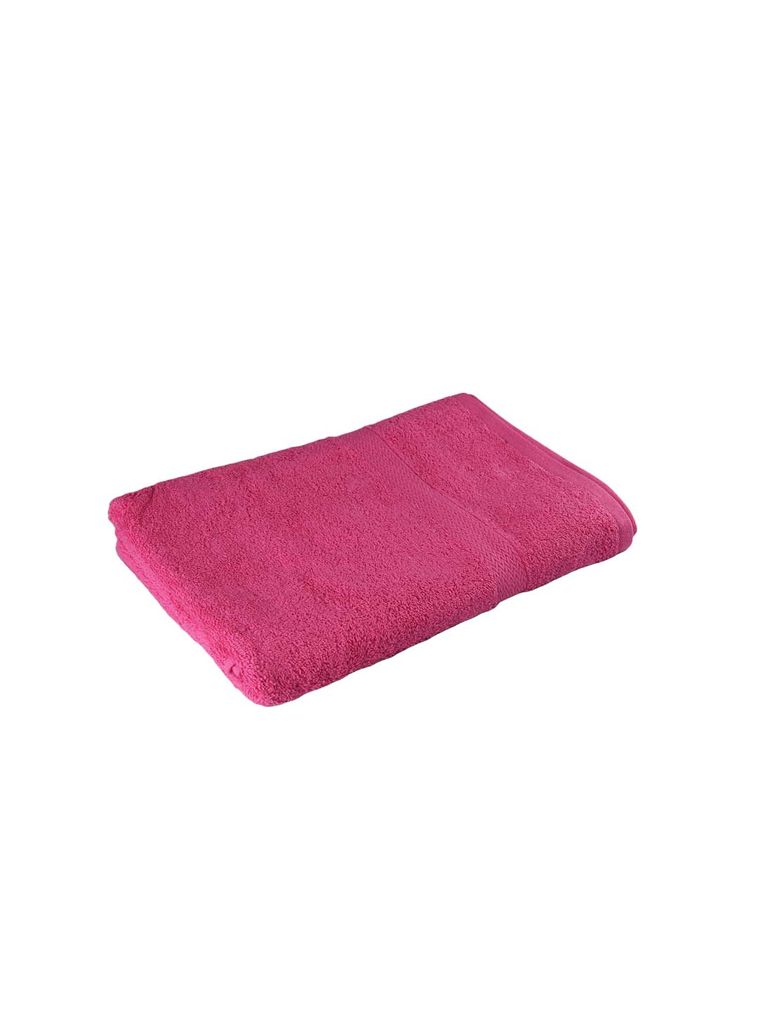 Bath Towel Set of 1 Pink