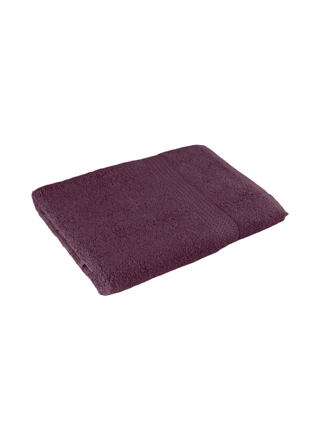 Bath Towel Set of 1 Purple