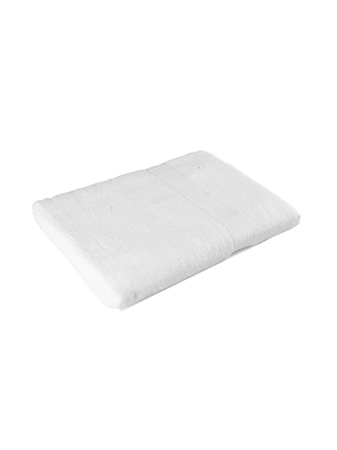 Bath towel set of 1 White