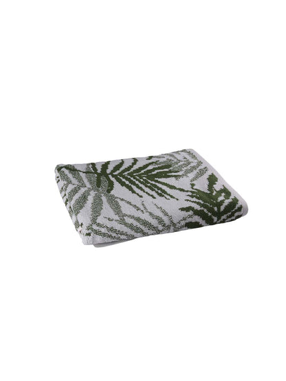 Bath Towel Set of 1 Leafy