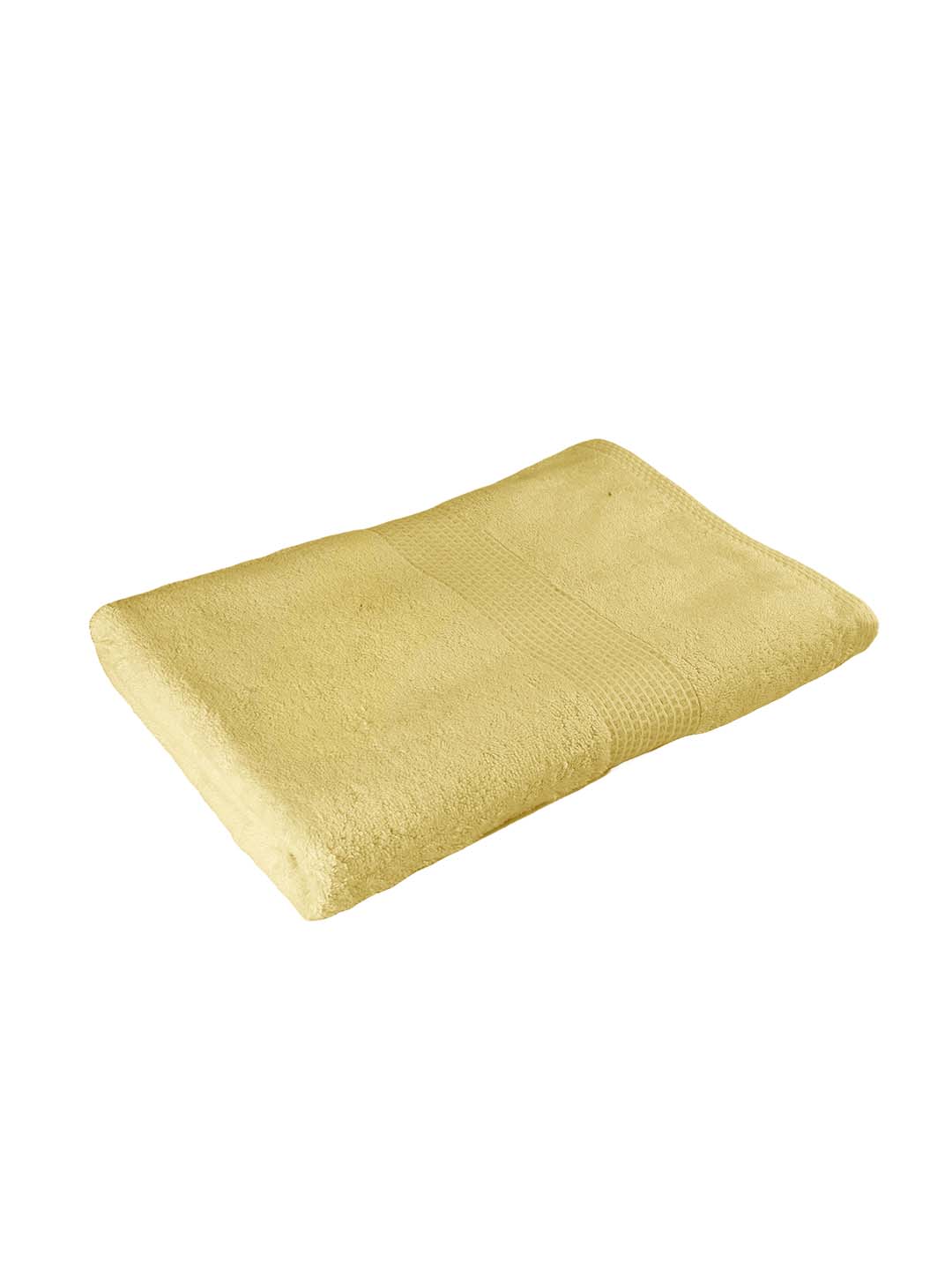 Bath towel set of 1 Yellow