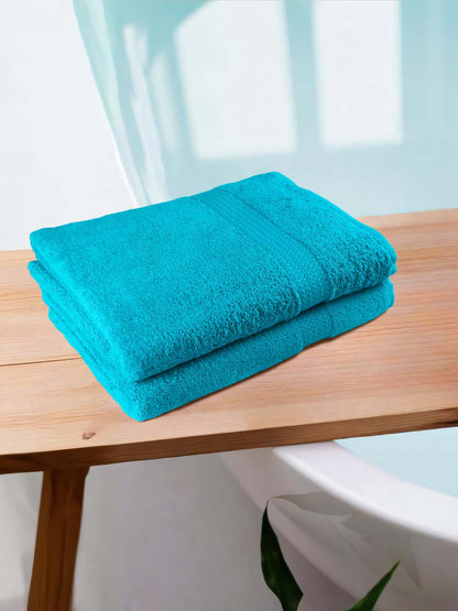 Bath Combo set of 2 Aqua Blue