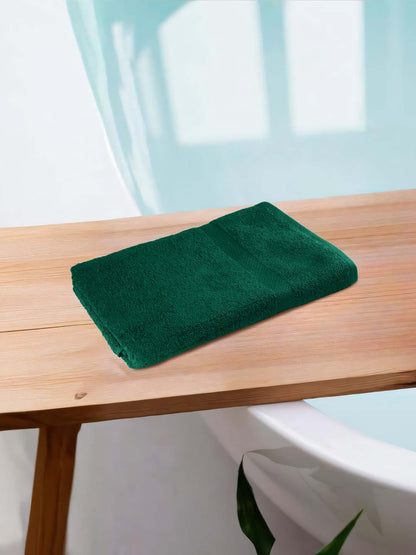 Bath Towel Set of 1 Pine Green