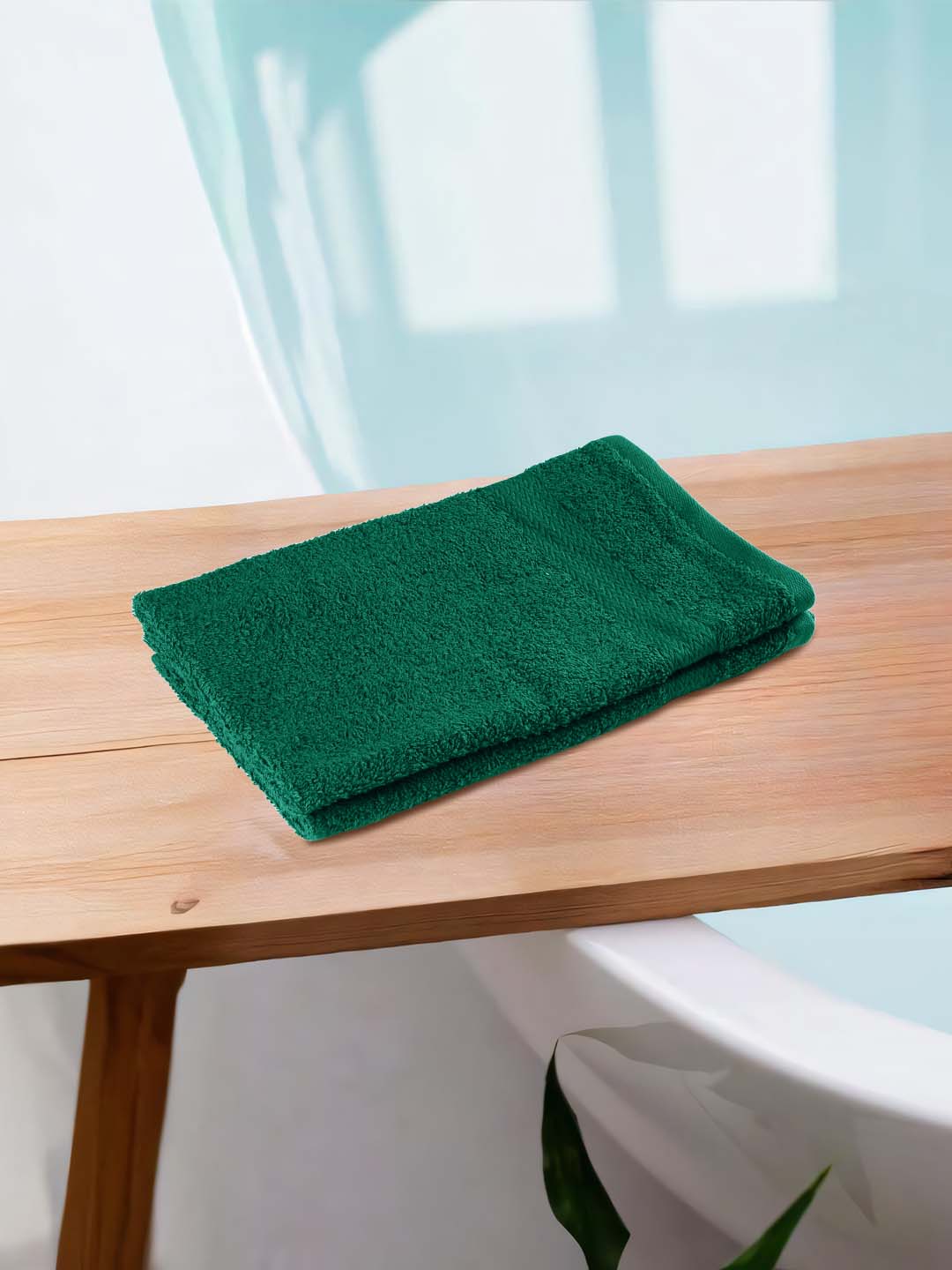 Hand Towel Set of 2 Pine green